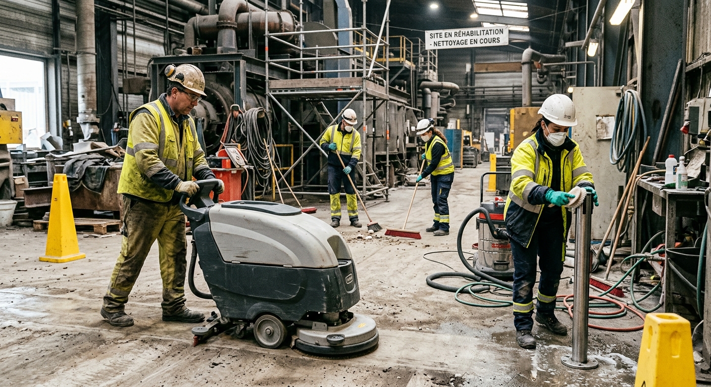 Remise en &eacute;tat apr&egrave;s travaux